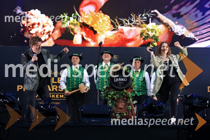  Tomislav  Jovanović - Tokac, pevec skupine Dan D;  Maja Keuc, pevka, Amaya60. festival Pivo in cvetje 2025 odprli Magnifico, Šank Rock, Jan Plestenjak, Luka Basi in Dejan Dogaja