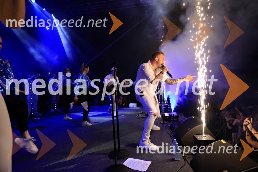  Dejan Krajnc, Dejan Dogaja60. festival Pivo in cvetje 2025 odprli Magnifico, Šank Rock, Jan Plestenjak, Luka Basi in Dejan Dogaja