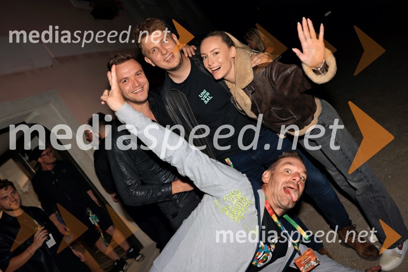  Luka Basi, pevec;  Til Čeh, pevec;  ... ;  ... 60. festival Pivo in cvetje 2025 odprli Magnifico, Šank Rock, Jan Plestenjak, Luka Basi in Dejan Dogaja