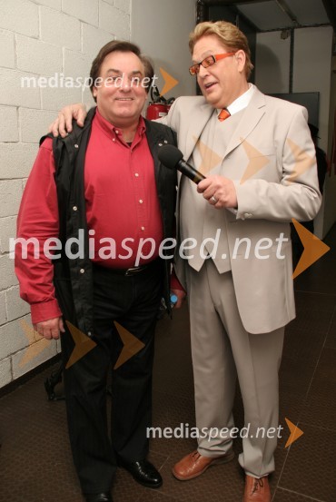 Krunoslav Kičo Slabinac, hrvaški pevec in Vinko ŠimekParada humorja 2006