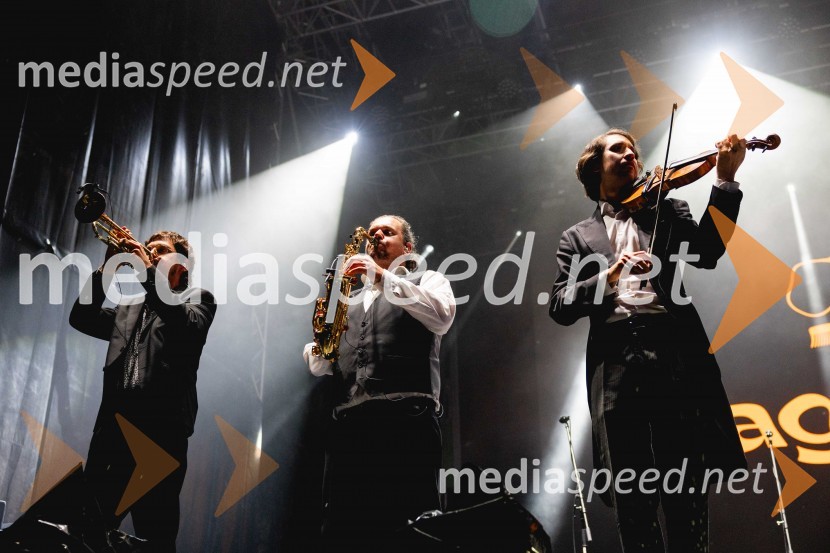  Luka Ipavec, glasbenik, skupina Manouche;  Matej Kužel, glasbenik, Momento Cigano;  Matija Krečič, violinist in skadatelj60. festival Pivo in cvetje 2025 odprli Magnifico, Šank Rock, Jan Plestenjak, Luka Basi in Dejan Dogaja