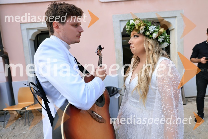  Uroš Steklasa, glasbenik;  Tjaša Hrovat Steklasa, pevkaPivo in cvetje 2025, sobota, na odrih Severina, Vlado Kreslin, Big foot Mama, Joker Out, Fehtarji, Flirt