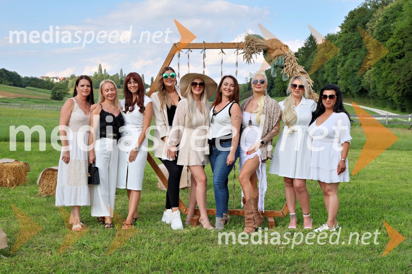 Piknik pod kozolcem na posestvu Štajerski cvet