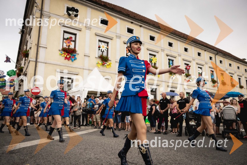 Pivo in cvetje 2025, ohcet in zaključna povorka