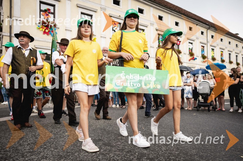Pivo in cvetje 2025, ohcet in zaključna povorka