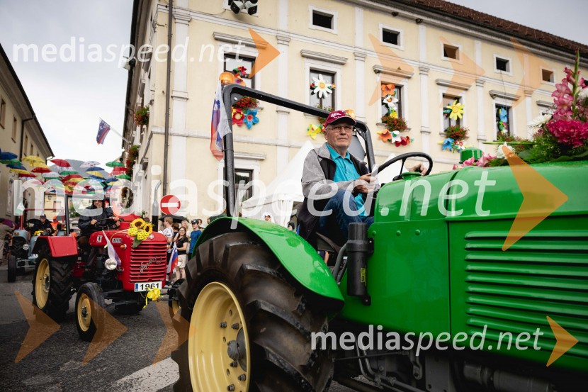 Pivo in cvetje 2025, ohcet in zaključna povorka