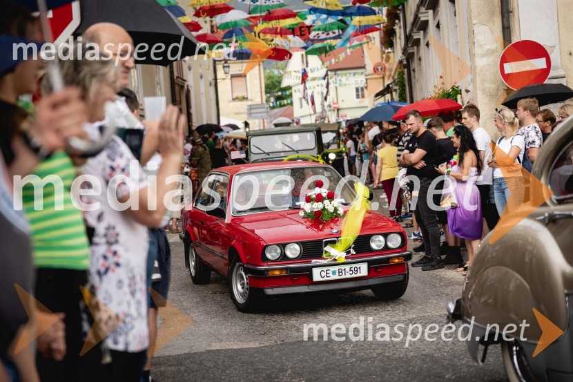 Pivo in cvetje 2025, ohcet in zaključna povorka