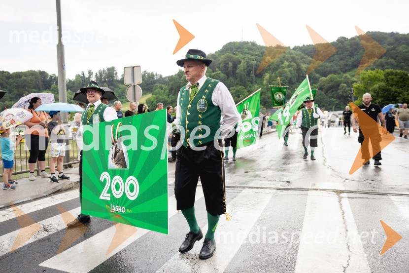 Pivo in cvetje 2025, ohcet in zaključna povorka