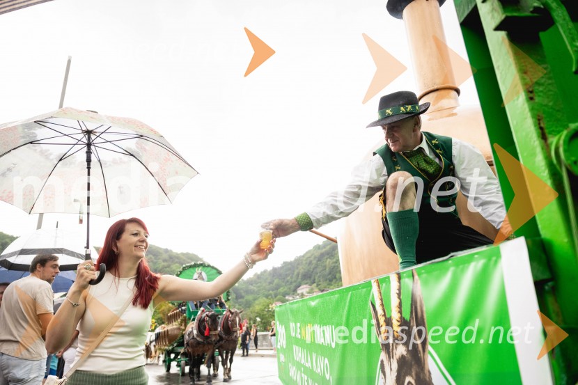 Pivo in cvetje 2025, ohcet in zaključna povorka