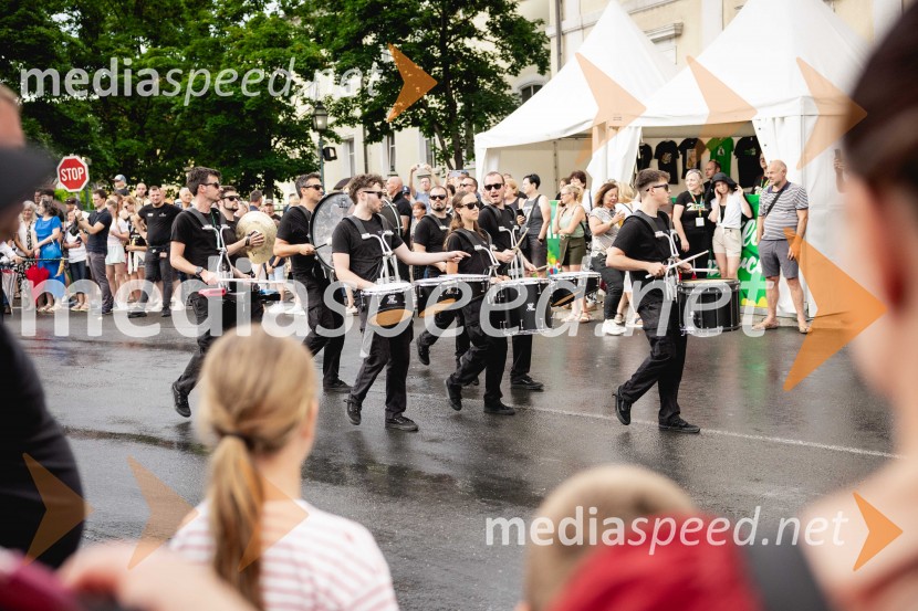 Pivo in cvetje 2025, ohcet in zaključna povorka