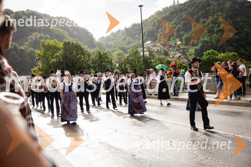 Pivo in cvetje 2025, ohcet in zaključna povorka