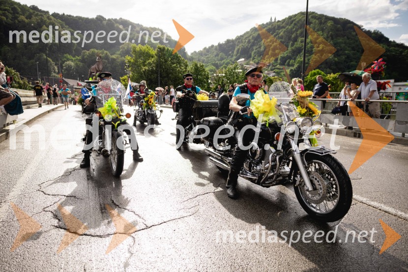 Pivo in cvetje 2025, ohcet in zaključna povorka