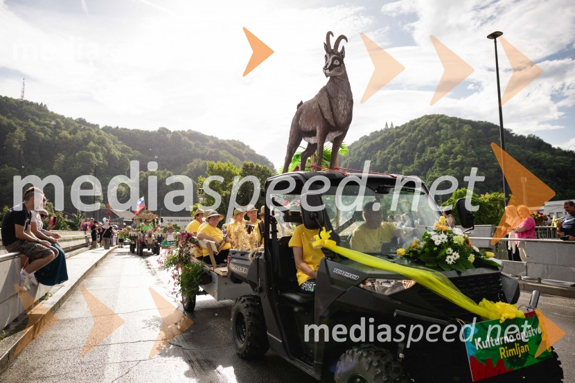 Pivo in cvetje 2025, ohcet in zaključna povorka