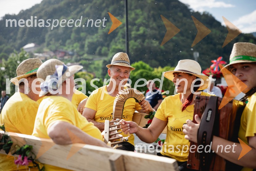 Pivo in cvetje 2025, ohcet in zaključna povorka