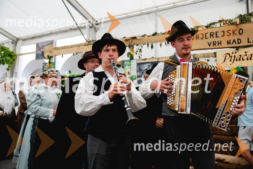 Pivo in cvetje 2025, ohcet in zaključna povorka