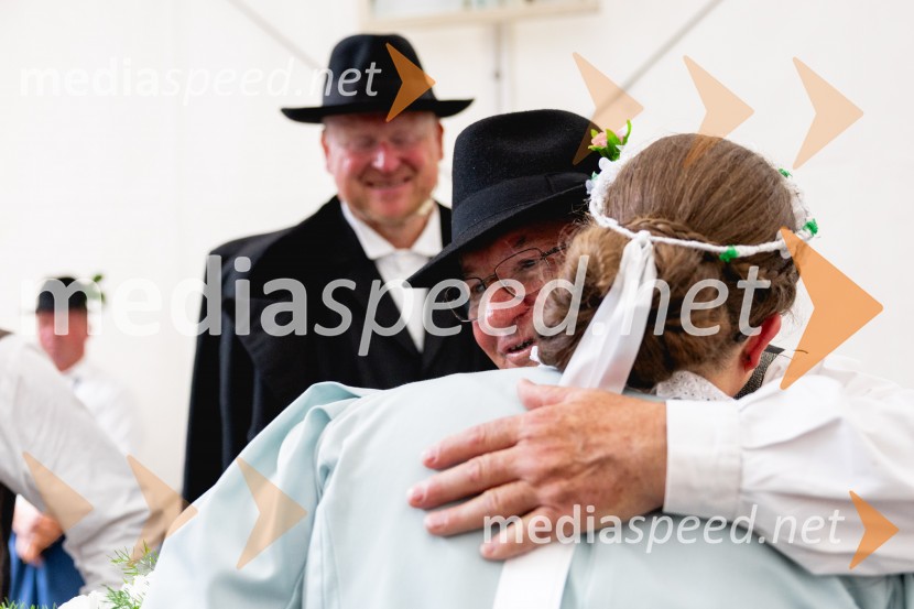 Pivo in cvetje 2025, ohcet in zaključna povorka