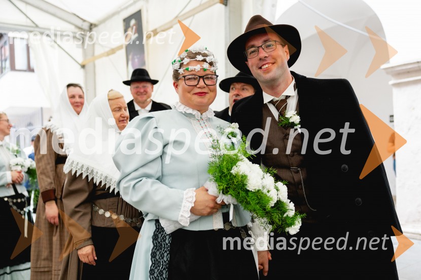  Anja Majoranc;  Matej MajorancPivo in cvetje 2025, ohcet in zaključna povorka