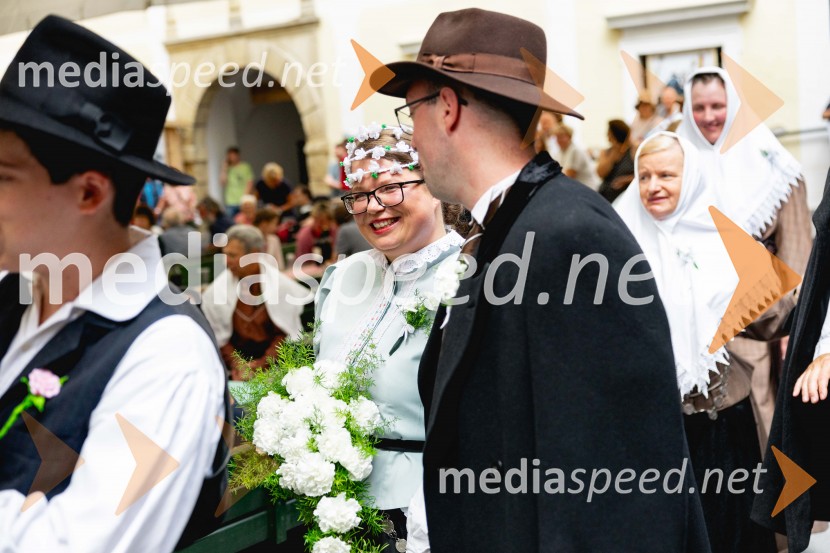  Anja Majoranc;  Matej MajorancPivo in cvetje 2025, ohcet in zaključna povorka