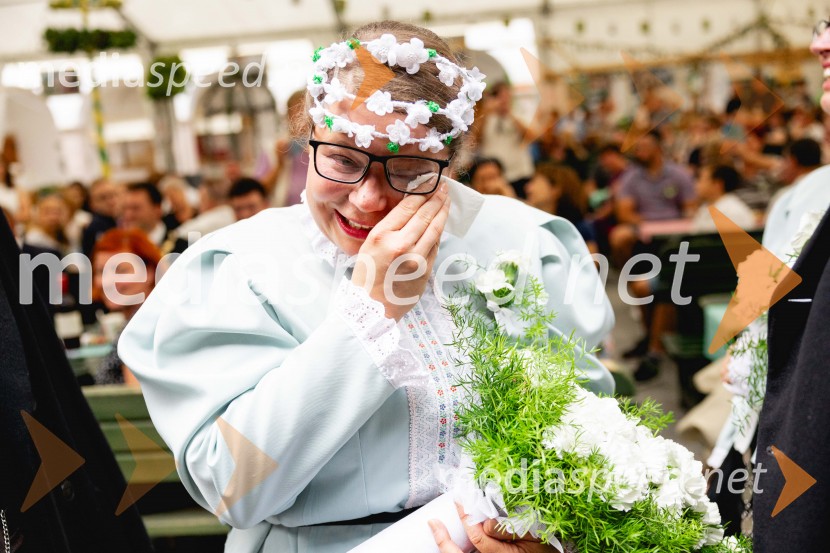  Anja MajorancPivo in cvetje 2025, ohcet in zaključna povorka