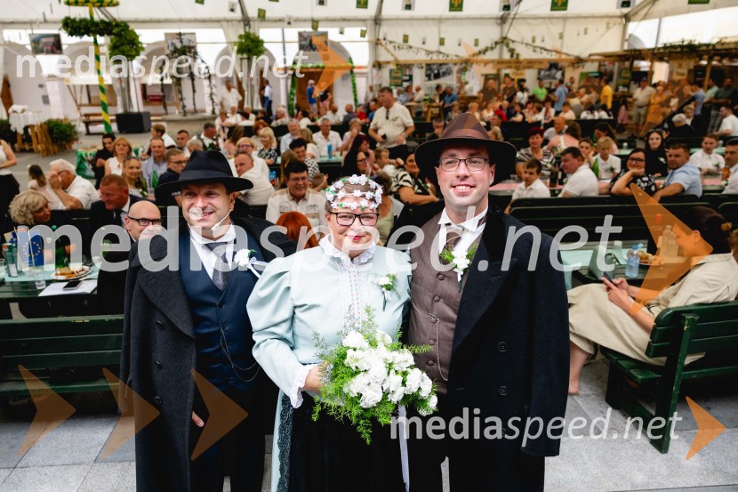  ... ;  Anja Majoranc;  Matej MajorancPivo in cvetje 2025, ohcet in zaključna povorka