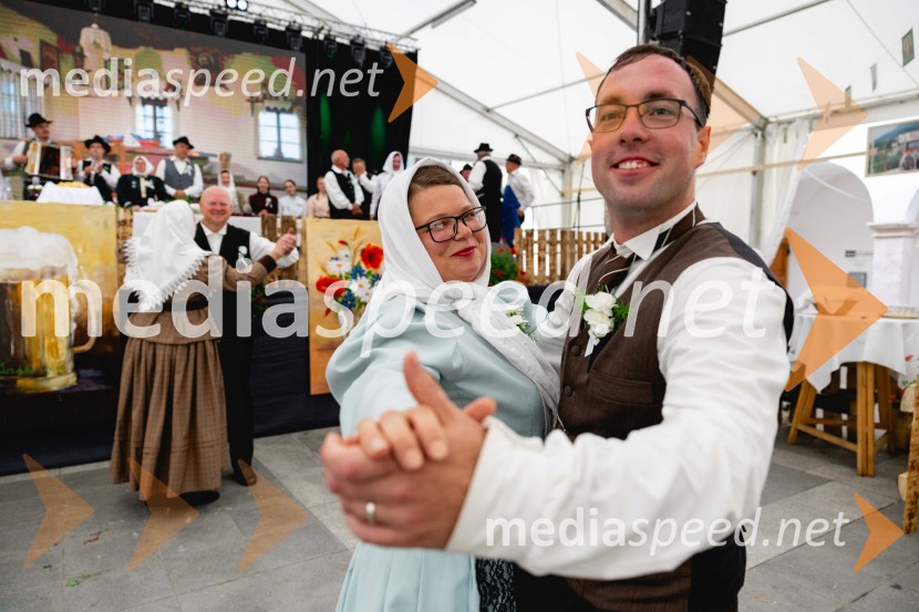  Anja Majoranc;  Matej MajorancPivo in cvetje 2025, ohcet in zaključna povorka