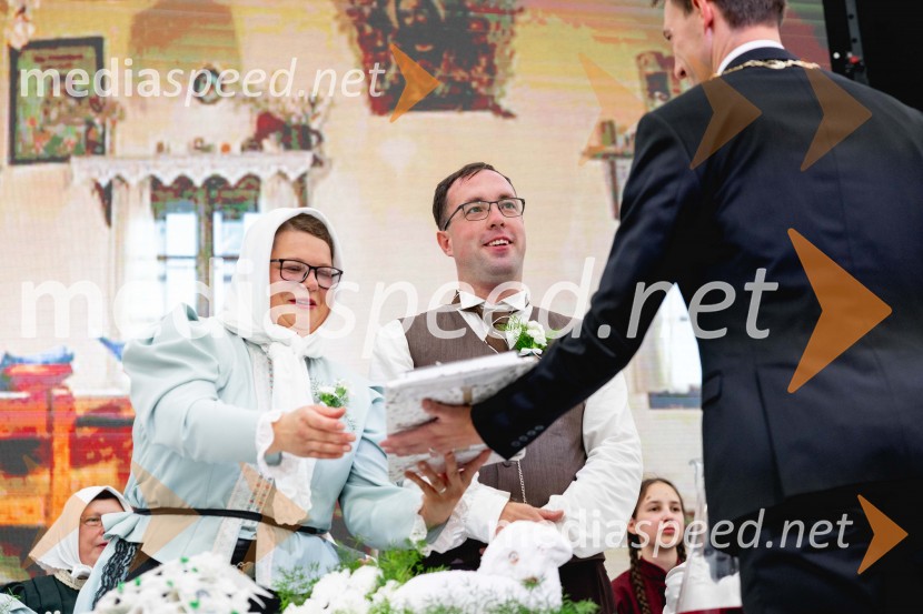  Anja Majoranc;  Matej MajorancPivo in cvetje 2025, ohcet in zaključna povorka