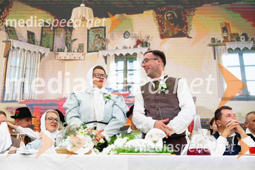  Anja Majoranc;  Matej MajorancPivo in cvetje 2025, ohcet in zaključna povorka