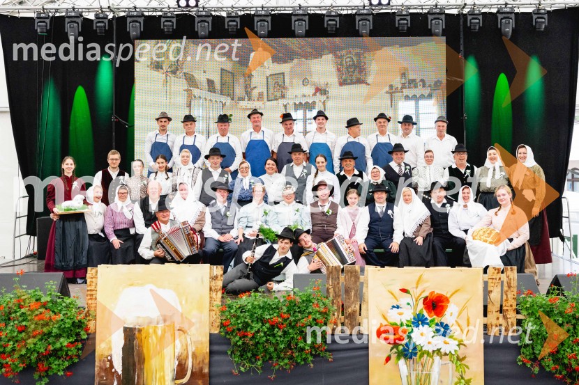 Pivo in cvetje 2025, ohcet in zaključna povorka