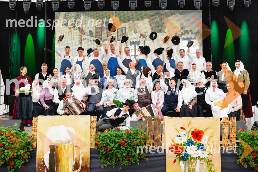 Pivo in cvetje 2025, ohcet in zaključna povorka