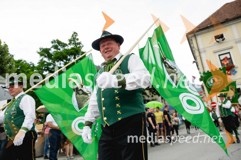 Pivo in cvetje 2025, ohcet in zaključna povorka