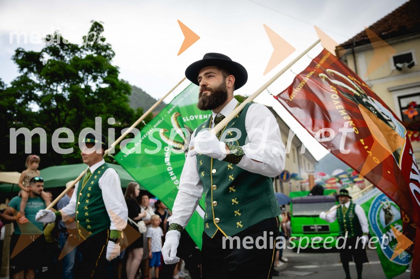 Pivo in cvetje 2025, ohcet in zaključna povorka