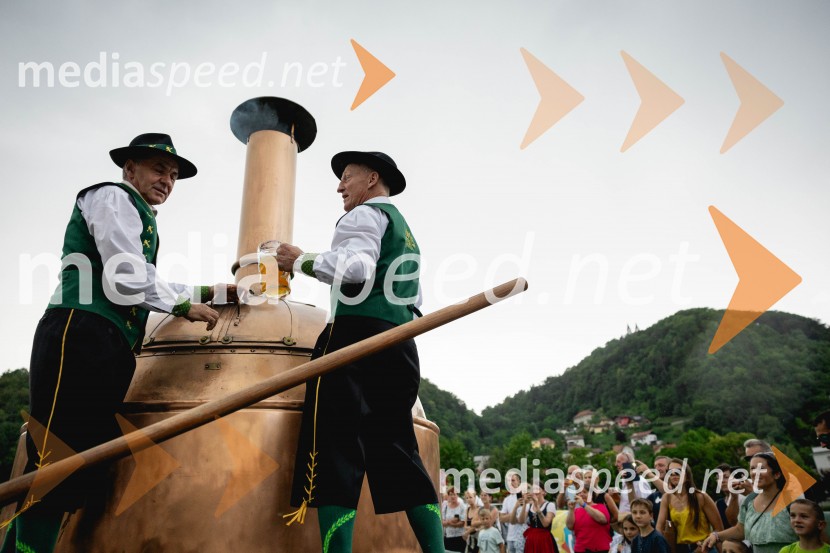 Pivo in cvetje 2025, ohcet in zaključna povorka