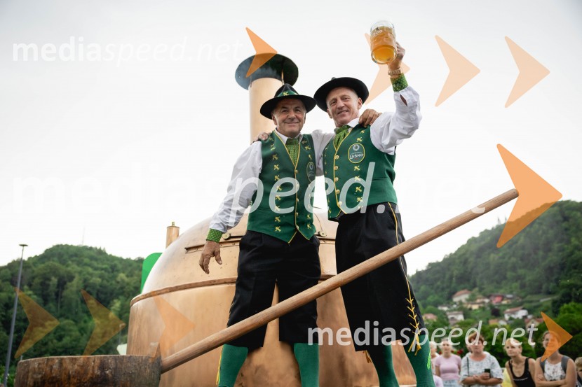 Pivo in cvetje 2025, ohcet in zaključna povorka