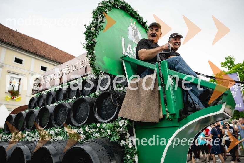 Pivo in cvetje 2025, ohcet in zaključna povorka