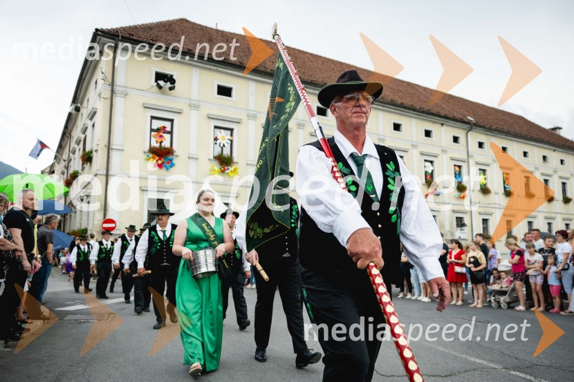 Pivo in cvetje 2025, ohcet in zaključna povorka