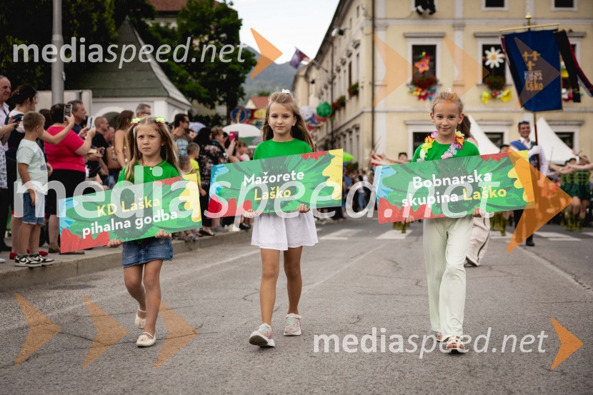 Pivo in cvetje 2025, ohcet in zaključna povorka