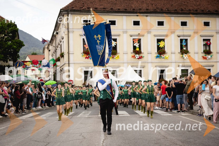 Pivo in cvetje 2025, ohcet in zaključna povorka