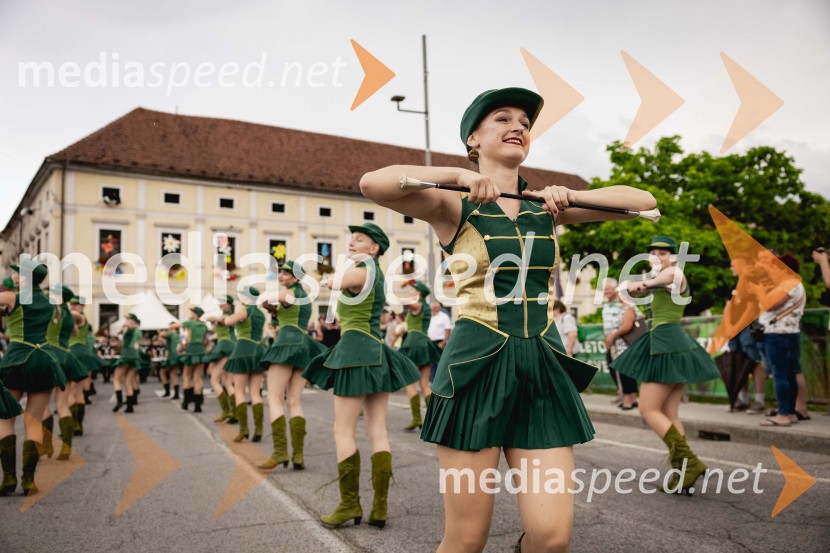 Pivo in cvetje 2025, ohcet in zaključna povorka