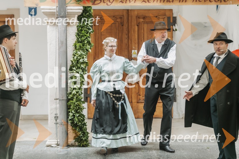 Pivo in cvetje 2025, ohcet in zaključna povorka