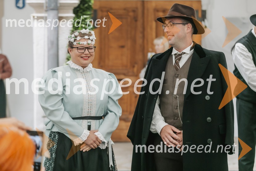  Anja Majoranc;  Matej MajorancPivo in cvetje 2025, ohcet in zaključna povorka