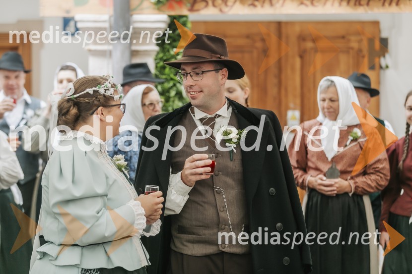  Anja Majoranc;  Matej MajorancPivo in cvetje 2025, ohcet in zaključna povorka