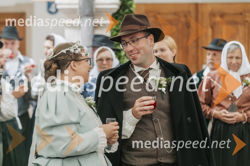  Anja Majoranc;  Matej MajorancPivo in cvetje 2025, ohcet in zaključna povorka