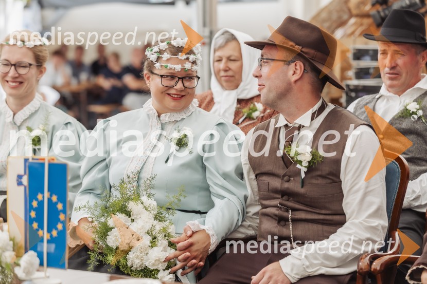  Anja Majoranc;  Matej MajorancPivo in cvetje 2025, ohcet in zaključna povorka