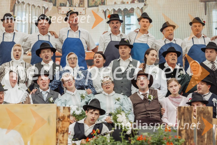 Pivo in cvetje 2025, ohcet in zaključna povorka