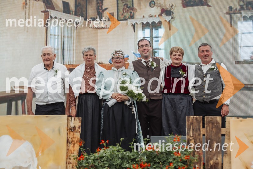 Pivo in cvetje 2025, ohcet in zaključna povorka