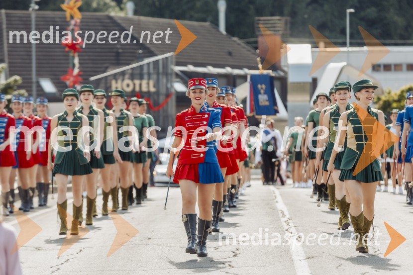 Pivo in cvetje 2025, ohcet in zaključna povorka