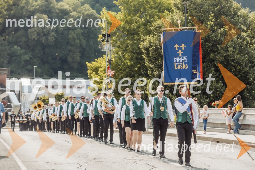 Pivo in cvetje 2025, ohcet in zaključna povorka