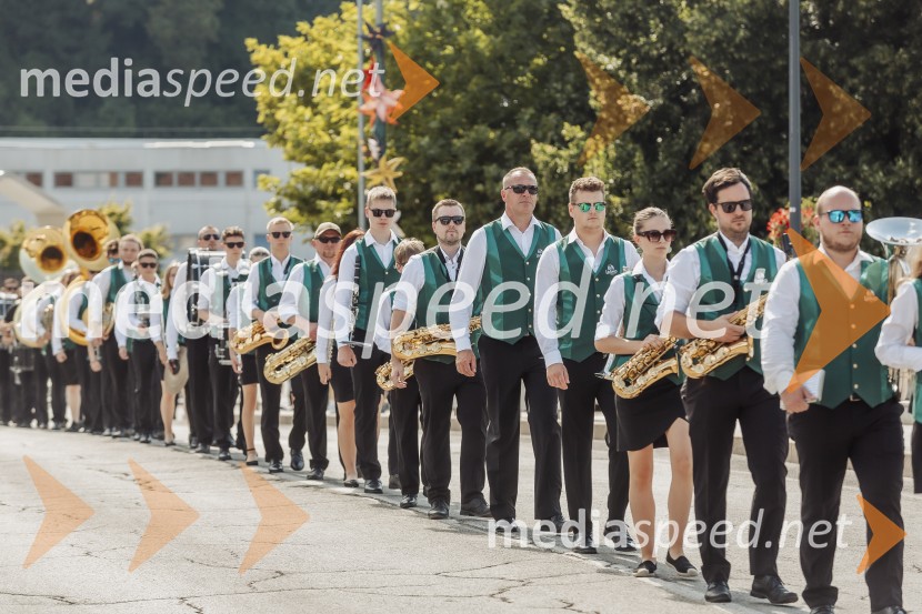Pivo in cvetje 2025, ohcet in zaključna povorka
