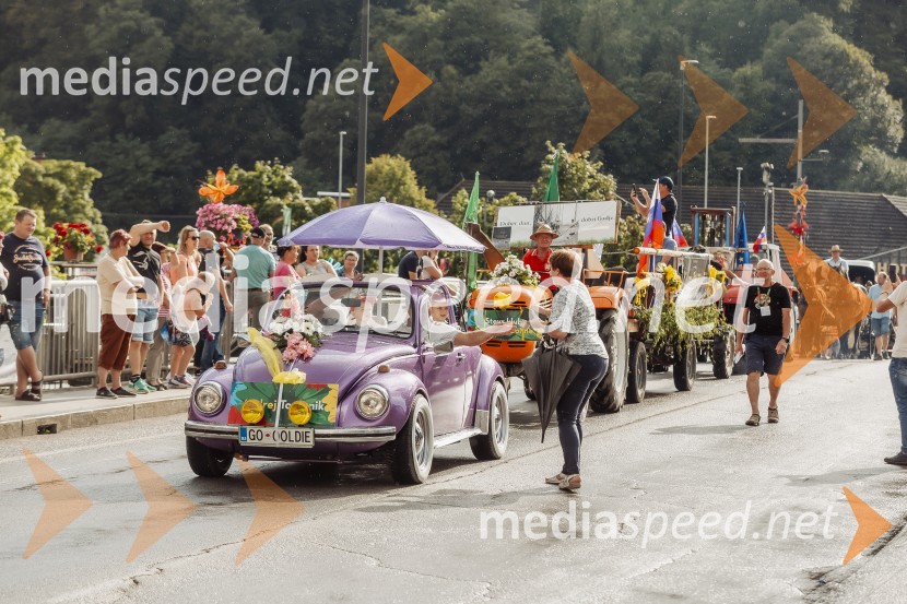 Pivo in cvetje 2025, ohcet in zaključna povorka