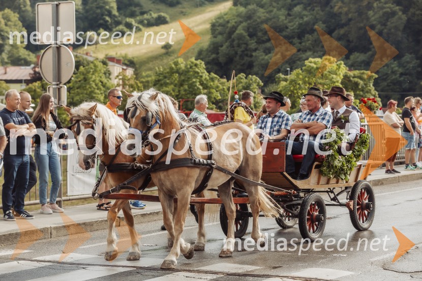 Pivo in cvetje 2025, ohcet in zaključna povorka